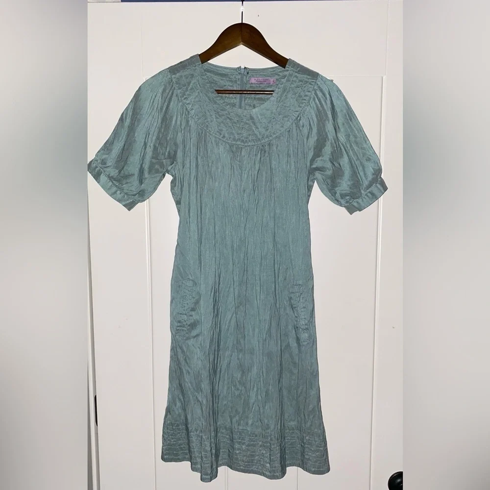 Christiane Cello Calypso Silk Mini Dress‎ Women L Formal Glam Cocktail Dinner